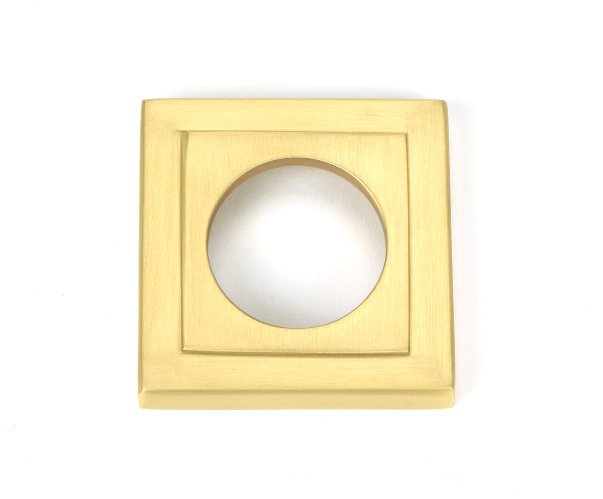 Satin Brass Newbury Lever on Rose S - 50860 by MARCHES (ANVIL) ARCHITECTURAL HARDWARE