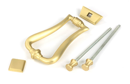 ART DECO DOOR KNOCKER 148x90x27 SBR - 50886 by MARCHES (ANVIL) ARCHITECTURAL HARDWARE