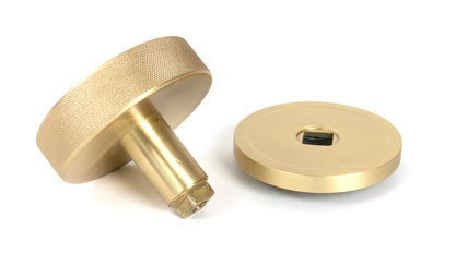 BROMPTON CENTRE DOOR KNOB PLAIN 90x70 SBR - 50893 by MARCHES (ANVIL) ARCHITECTURAL HARDWARE