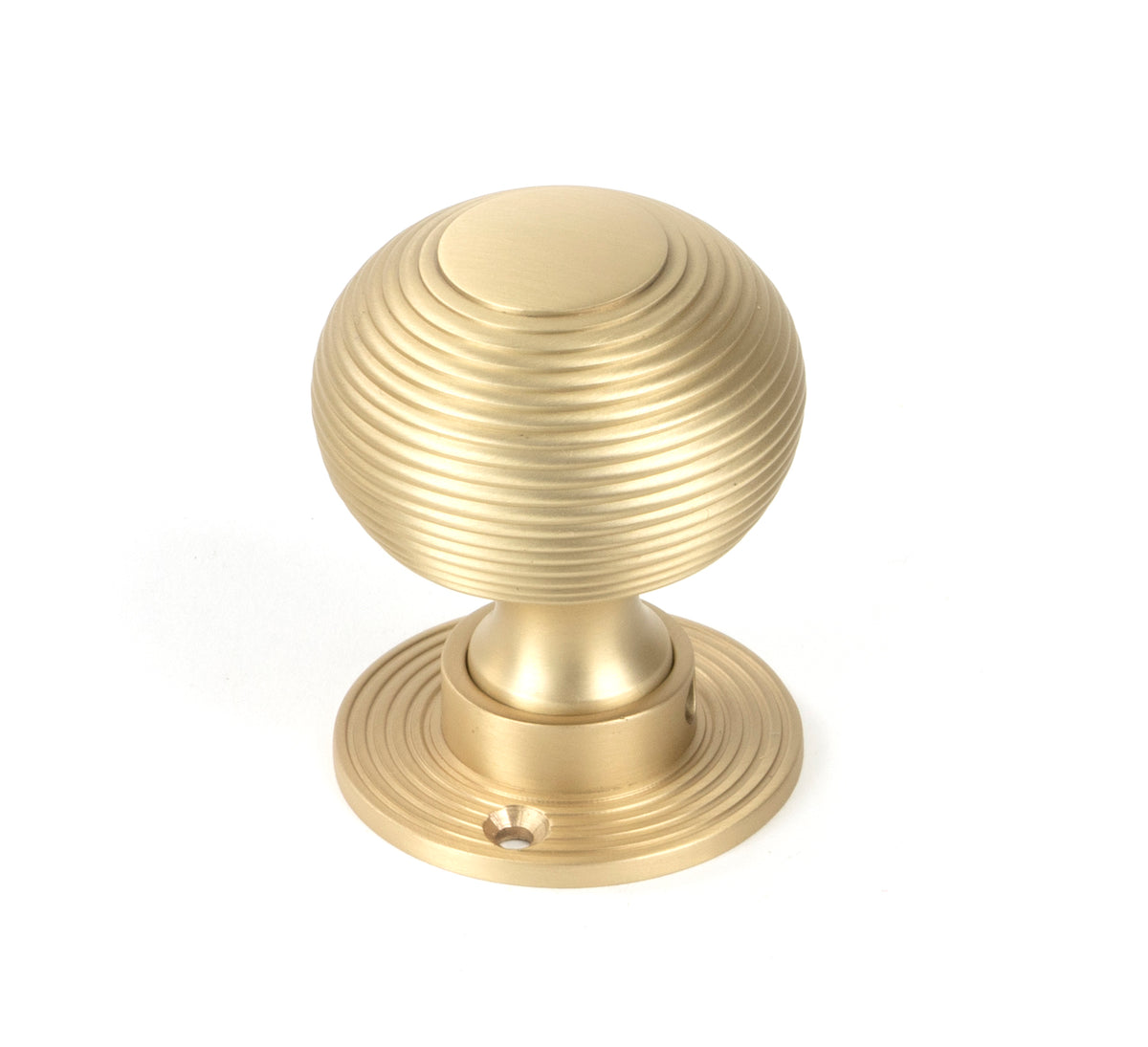 HEAVY BEEHIVE MORTICE/RIM KNOB 50x64x51 SBR - 50902 by MARCHES (ANVIL) ARCHITECTURAL HARDWARE