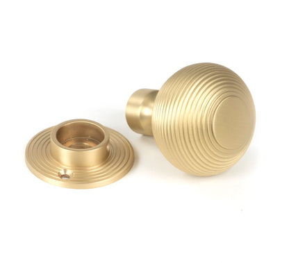 HEAVY BEEHIVE MORTICE/RIM KNOB 50x64x51 SBR - 50902 by MARCHES (ANVIL) ARCHITECTURAL HARDWARE