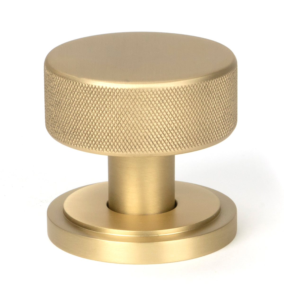 BROMPTON MORTICE/RIM KNOB ART DECO 63x54x22 SBR - 50909 by MARCHES (ANVIL) ARCHITECTURAL HARDWARE