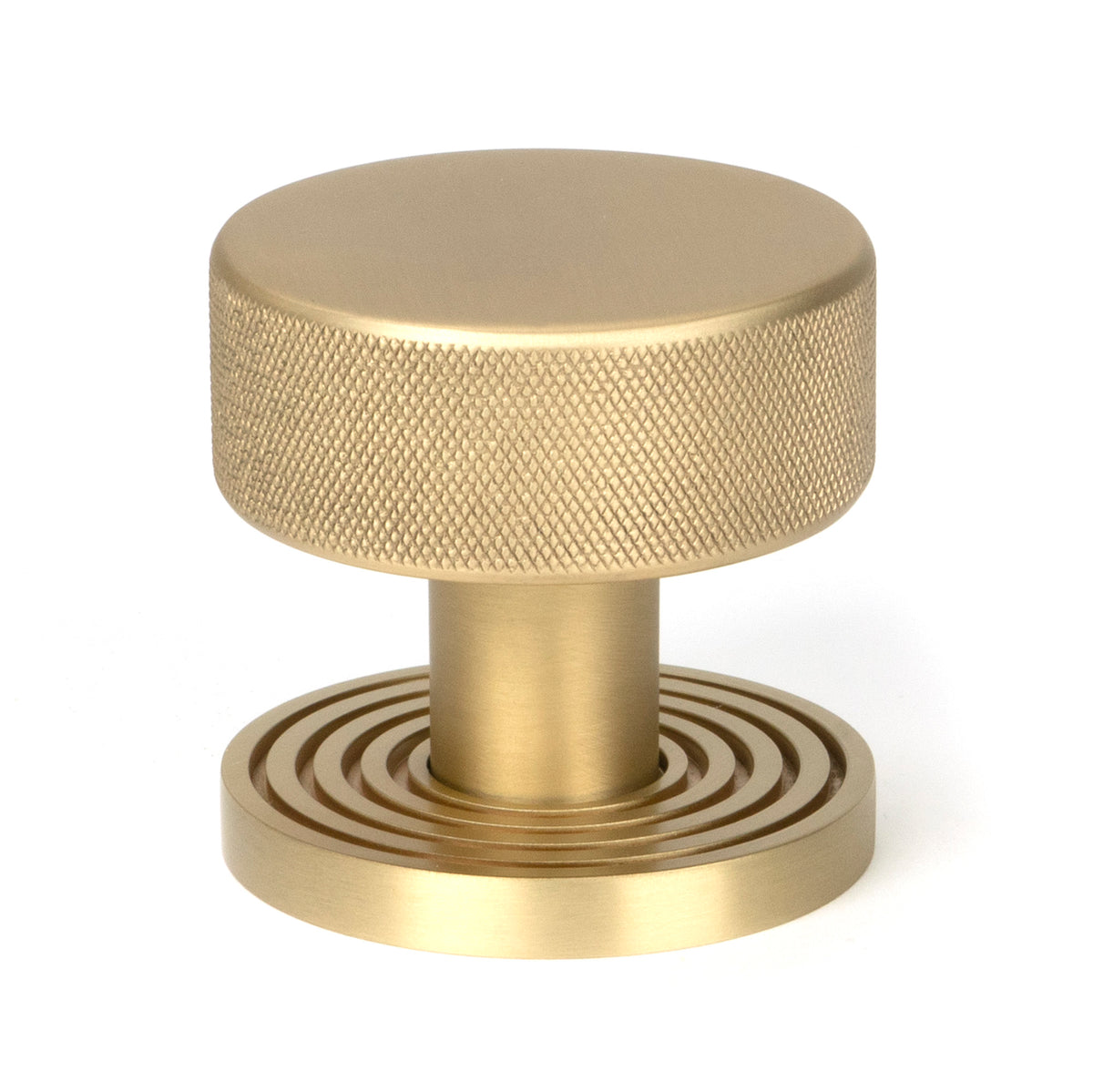 BROMPTON MORTICE/RIM KNOB BEEHIVE 63x54x22 SBR - 50910 by MARCHES (ANVIL) ARCHITECTURAL HARDWARE