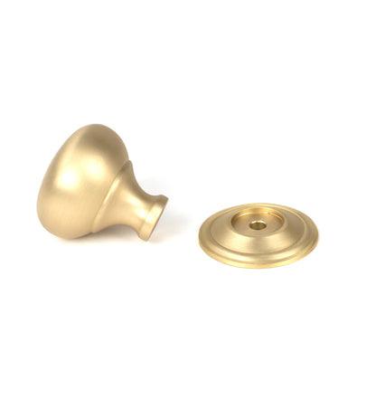 Satin Brass Mushroom Cabinet Knob 3 - 50929 by MARCHES (ANVIL) ARCHITECTURAL HARDWARE