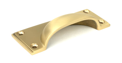 ART DECO DRAWER PULL 084HC 100x42x23 SBR - 50942 by MARCHES (ANVIL) ARCHITECTURAL HARDWARE