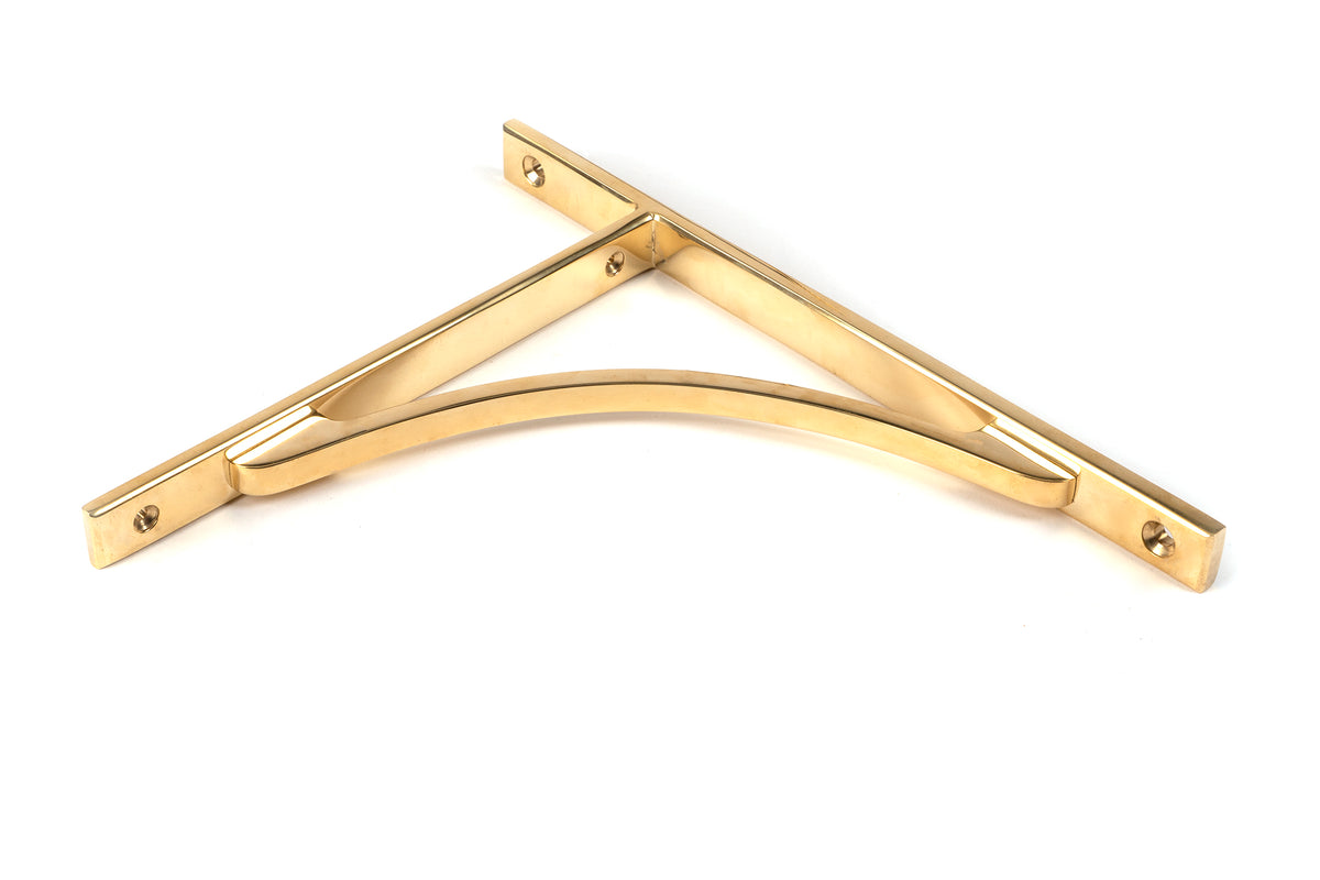 APPERLEY SHELF BKT 260x20x200 PBR - 51125 by MARCHES (ANVIL) ARCHITECTURAL HARDWARE
