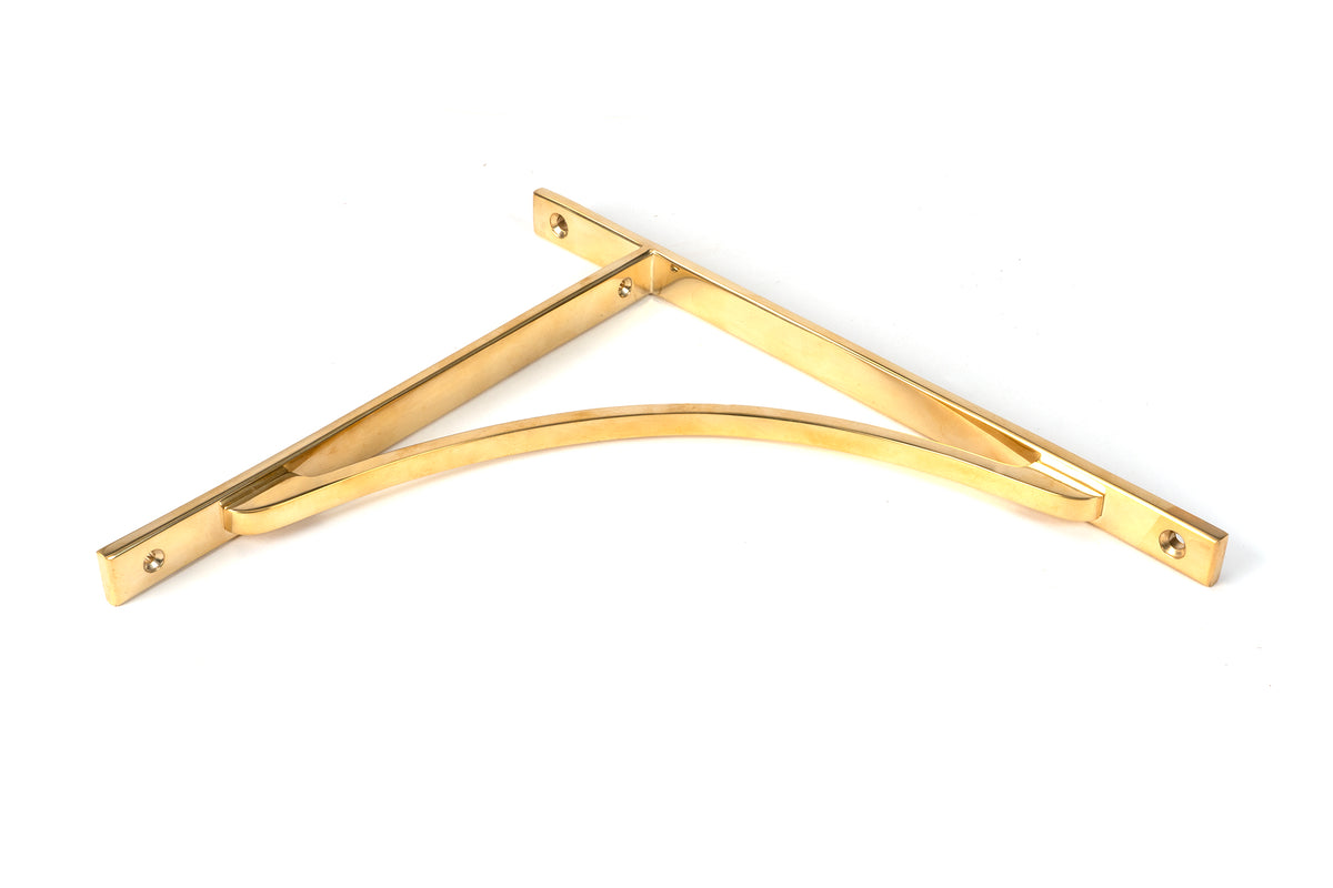 APPERLEY SHELF BKT 314x20x250 PBR - 51135 by MARCHES (ANVIL) ARCHITECTURAL HARDWARE