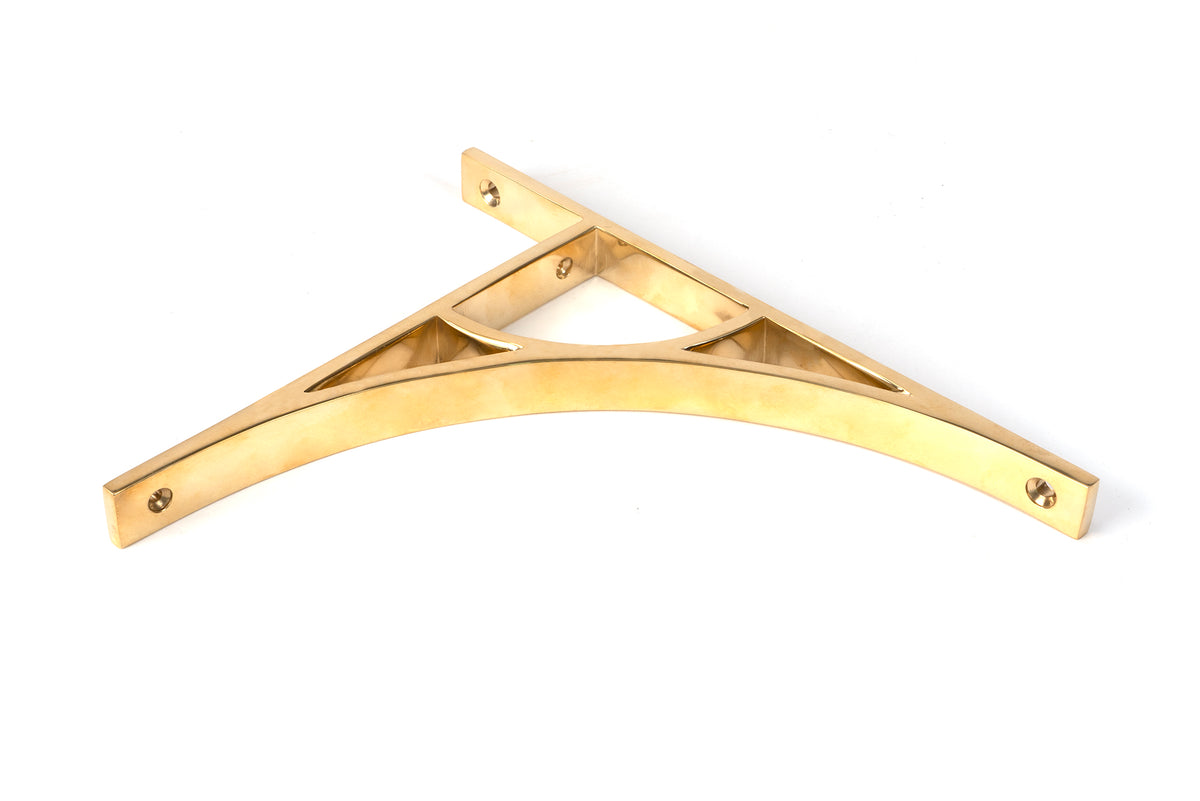 TYNE SHELF BKT 260x20x200 PBR - 51165 by MARCHES (ANVIL) ARCHITECTURAL HARDWARE
