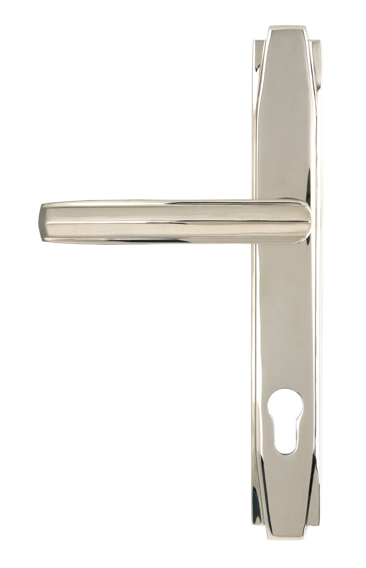 ART DECO SLIM LEVER ESPAGNOLETTE LOCK 130x258x61 PNP - 51187 by MARCHES (ANVIL) ARCHITECTURAL HARDWARE