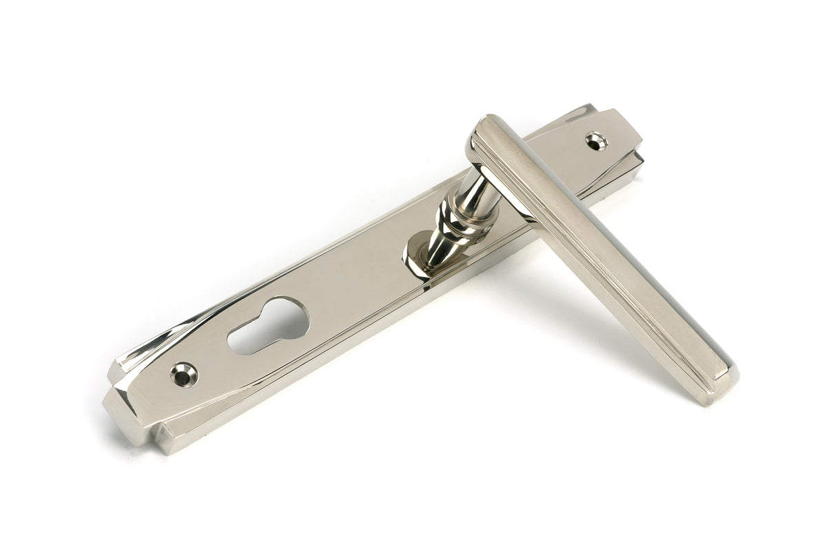 ART DECO SLIM LEVER ESPAGNOLETTE LOCK 130x258x61 PNP - 51187 by MARCHES (ANVIL) ARCHITECTURAL HARDWARE