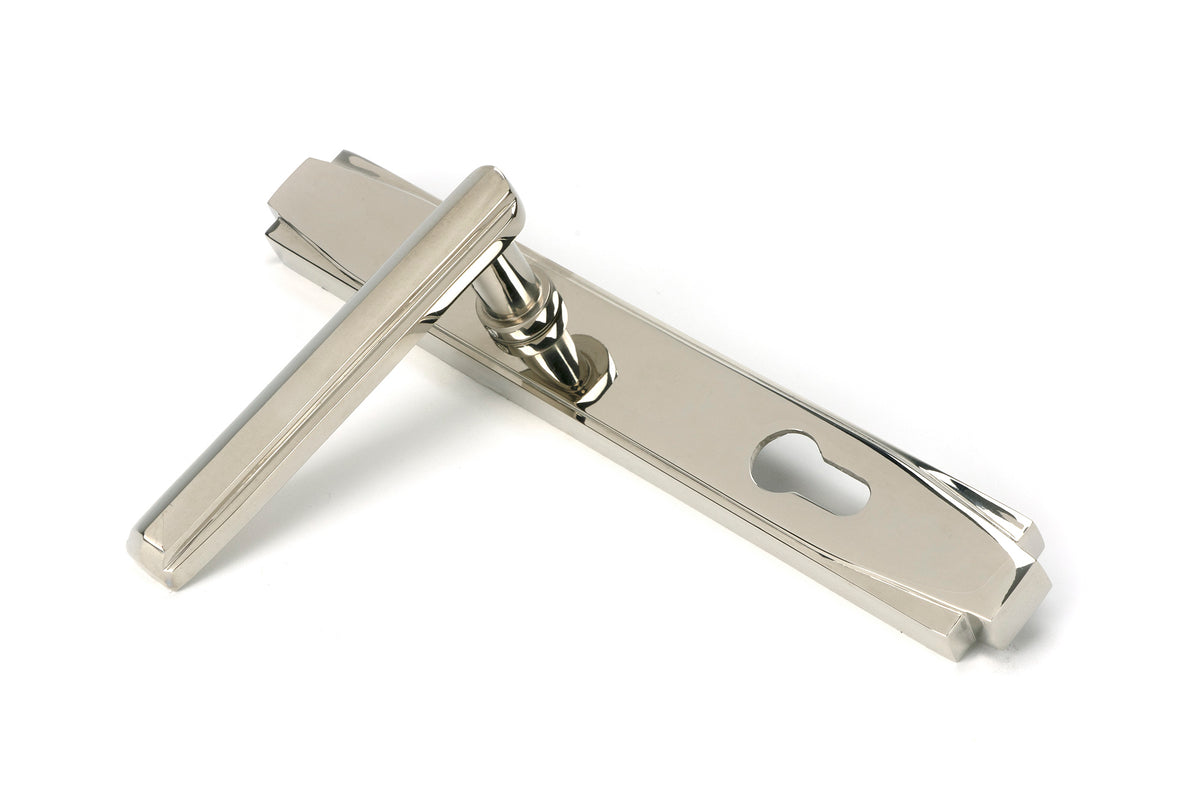 ART DECO SLIM LEVER ESPAGNOLETTE LOCK 130x258x61 PNP - 51187 by MARCHES (ANVIL) ARCHITECTURAL HARDWARE