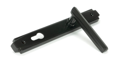 ART DECO SLIM LEVER ESPAGNOLETTE LOCK 130x258x61 AGBZ - 51189 by MARCHES (ANVIL) ARCHITECTURAL HARDWARE