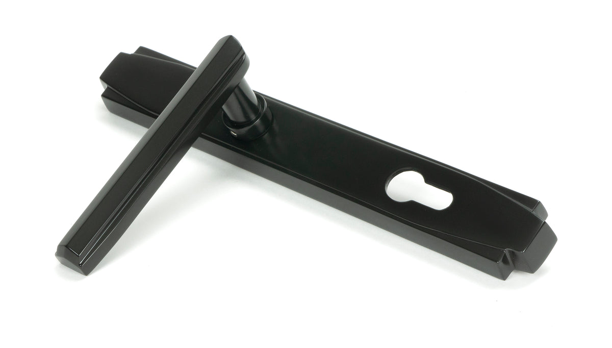 ART DECO SLIM LEVER ESPAGNOLETTE LOCK 130x258x61 AGBZ - 51189 by MARCHES (ANVIL) ARCHITECTURAL HARDWARE