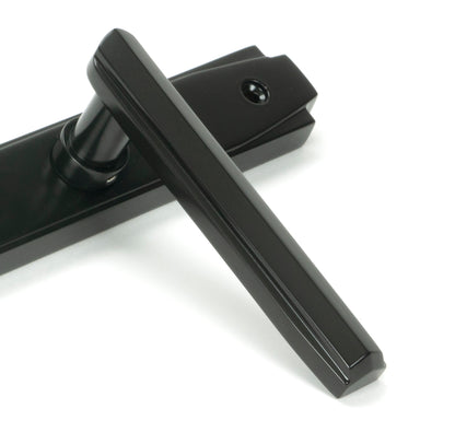 ART DECO SLIM LEVER ESPAGNOLETTE LOCK 130x258x61 AGBZ - 51189 by MARCHES (ANVIL) ARCHITECTURAL HARDWARE
