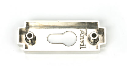 ART DECO ESCUTCHEON EURO 72x36x14 PNP - 51199 by MARCHES (ANVIL) ARCHITECTURAL HARDWARE