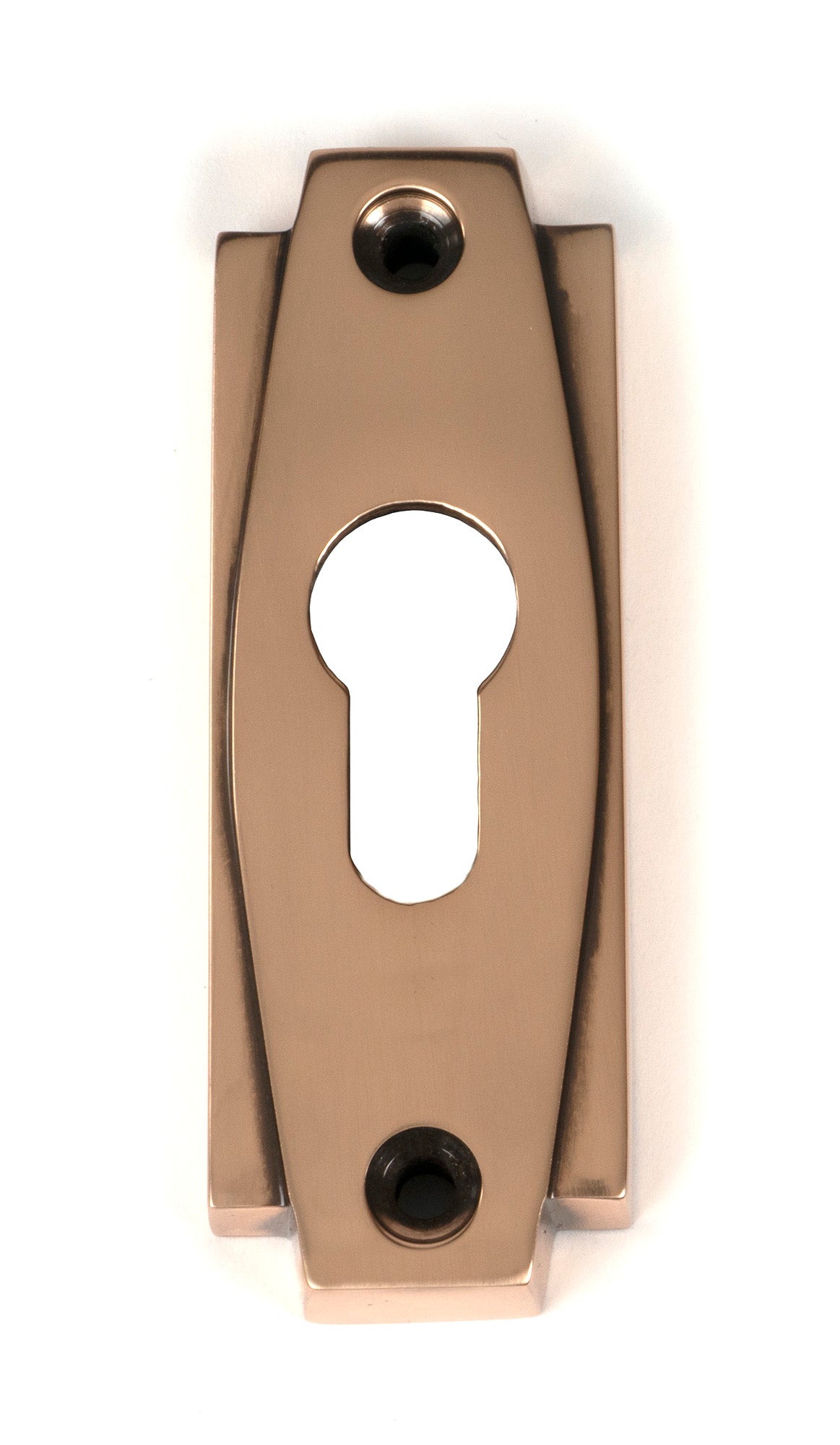 Polished Bronze Art Deco Euro Escut - 51202 by MARCHES (ANVIL) ARCHITECTURAL HARDWARE