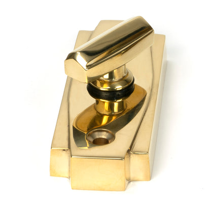 Polished Brass Art Deco Thumbturn - 51203 by MARCHES (ANVIL) ARCHITECTURAL HARDWARE