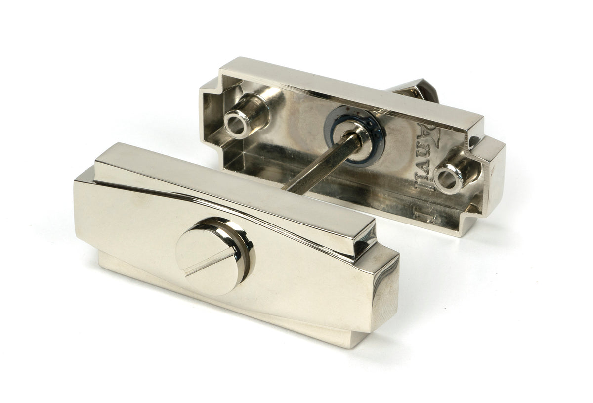 Polished Nickel Art Deco Thumbturn - 51205 by MARCHES (ANVIL) ARCHITECTURAL HARDWARE