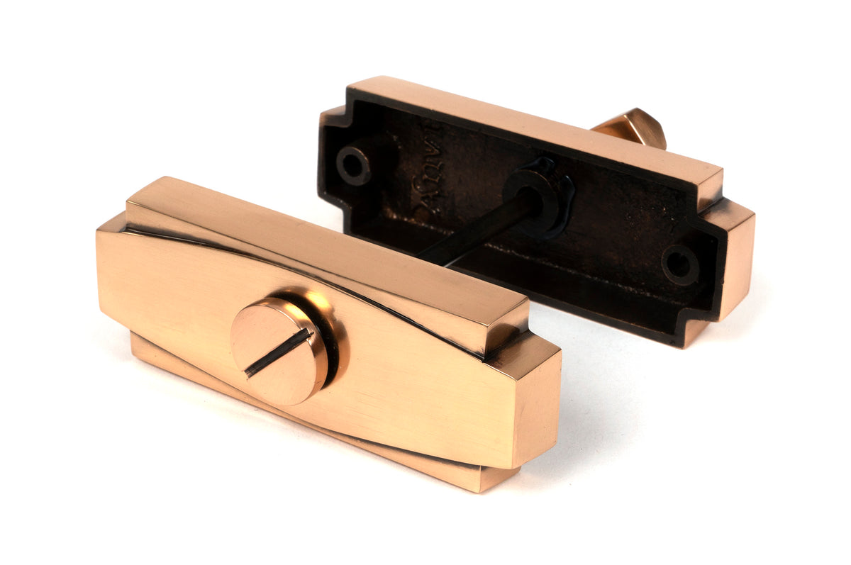 Polished Bronze Art Deco Thumbturn - 51208 by MARCHES (ANVIL) ARCHITECTURAL HARDWARE