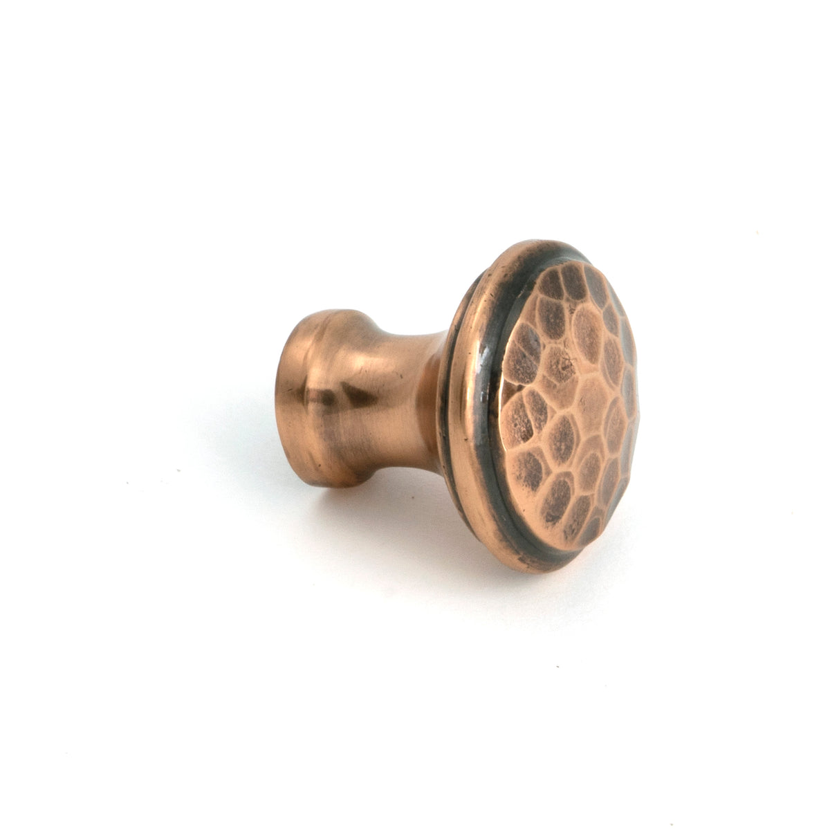 HAMMERED CABINET KNOB 20x20x12 PBZ - 51295 by MARCHES (ANVIL) ARCHITECTURAL HARDWARE