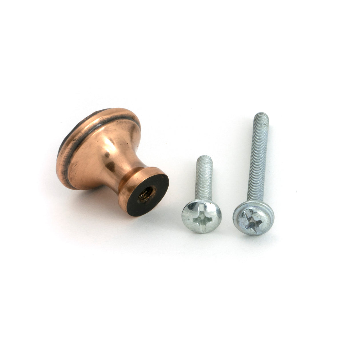 HAMMERED CABINET KNOB 20x20x12 PBZ - 51295 by MARCHES (ANVIL) ARCHITECTURAL HARDWARE