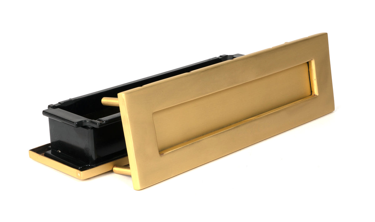 LETTERBOX TRADITIONAL 315x92x42-72 SBR - 51308 by MARCHES (ANVIL) ARCHITECTURAL HARDWARE