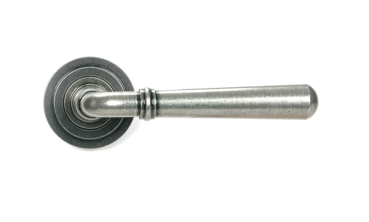 Pewter Newbury Lever on Rose Set (A - 51331 by MARCHES (ANVIL) ARCHITECTURAL HARDWARE