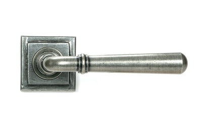 Pewter Newbury Lever on Rose Set (S - 51333 by MARCHES (ANVIL) ARCHITECTURAL HARDWARE