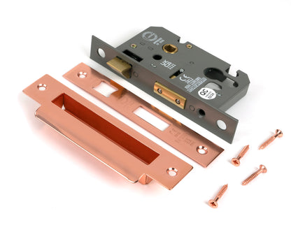 EURO SASH LOCK BS44 64 PBZ - 51382 by MARCHES (ANVIL) ARCHITECTURAL HARDWARE