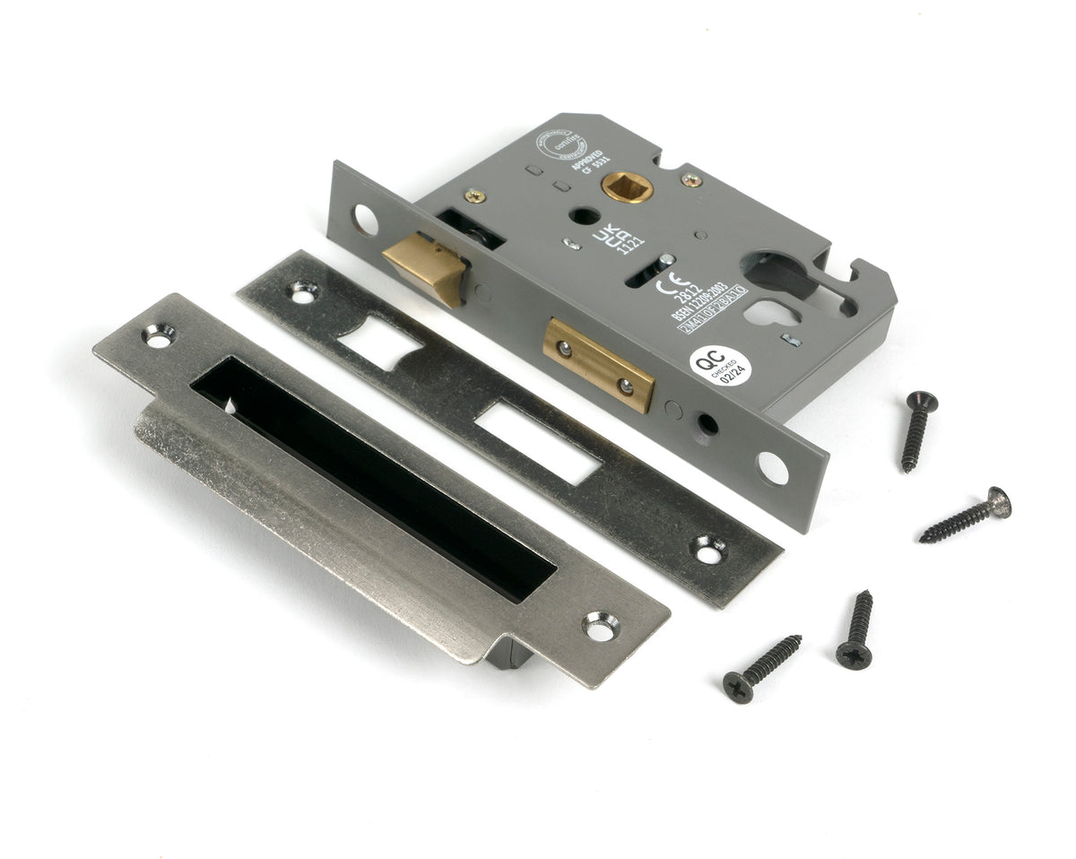 EURO SASH LOCK BS44 76 PEW - 51384 by MARCHES (ANVIL) ARCHITECTURAL HARDWARE