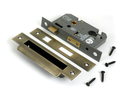 EURO SASH LOCK BS44 76 AGBR - 51386 by MARCHES (ANVIL) ARCHITECTURAL HARDWARE