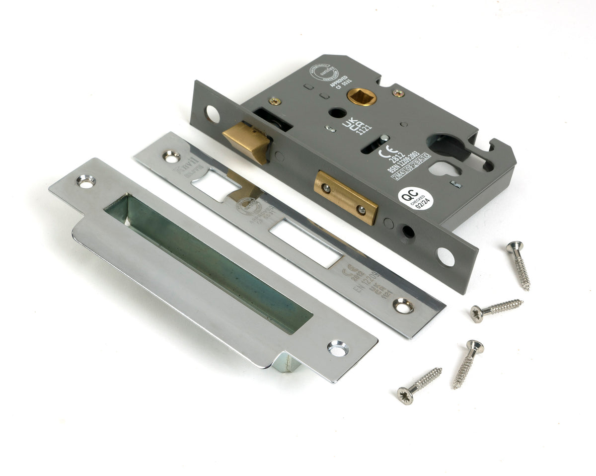 EURO SASH LOCK BS44 76 PCP - 51389 by MARCHES (ANVIL) ARCHITECTURAL HARDWARE