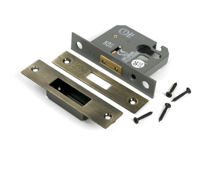 EURO DEAD LOCK BS BS44 64 AGBR - 51448 by MARCHES (ANVIL) ARCHITECTURAL HARDWARE