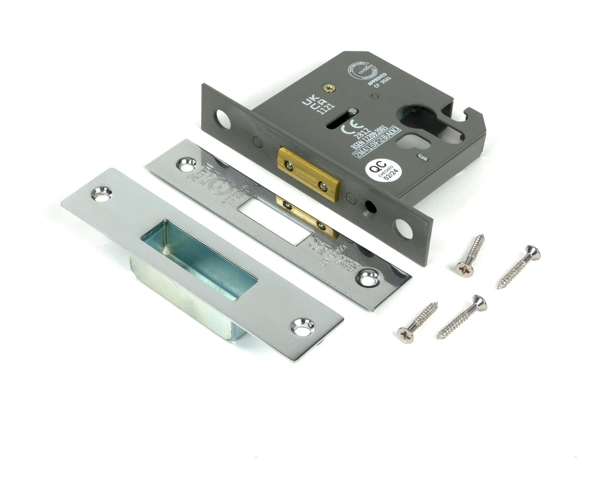 EURO DEAD LOCK BS BS56 76 PCP - 51461 by MARCHES (ANVIL) ARCHITECTURAL HARDWARE