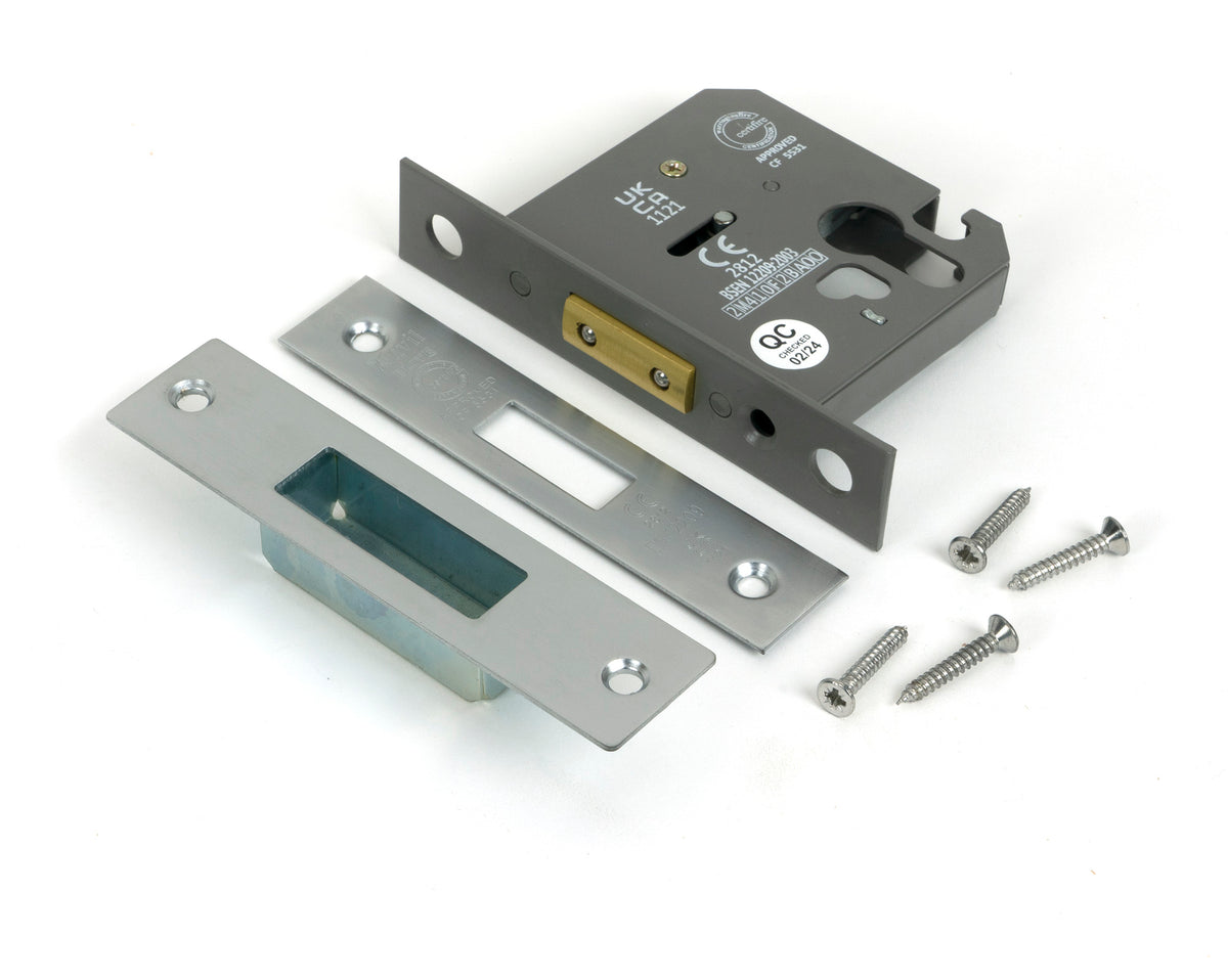 EURO DEAD LOCK BS BS56 76 SCP - 51462 by MARCHES (ANVIL) ARCHITECTURAL HARDWARE