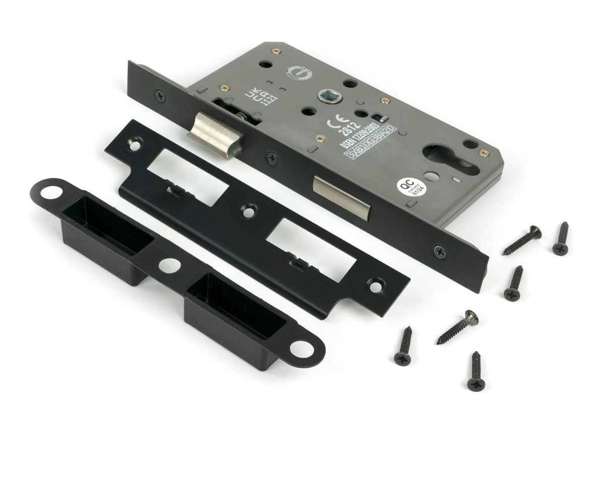 EURO DIN SASH LOCK BS60 72 AGBZ - 51806 by MARCHES (ANVIL) ARCHITECTURAL HARDWARE