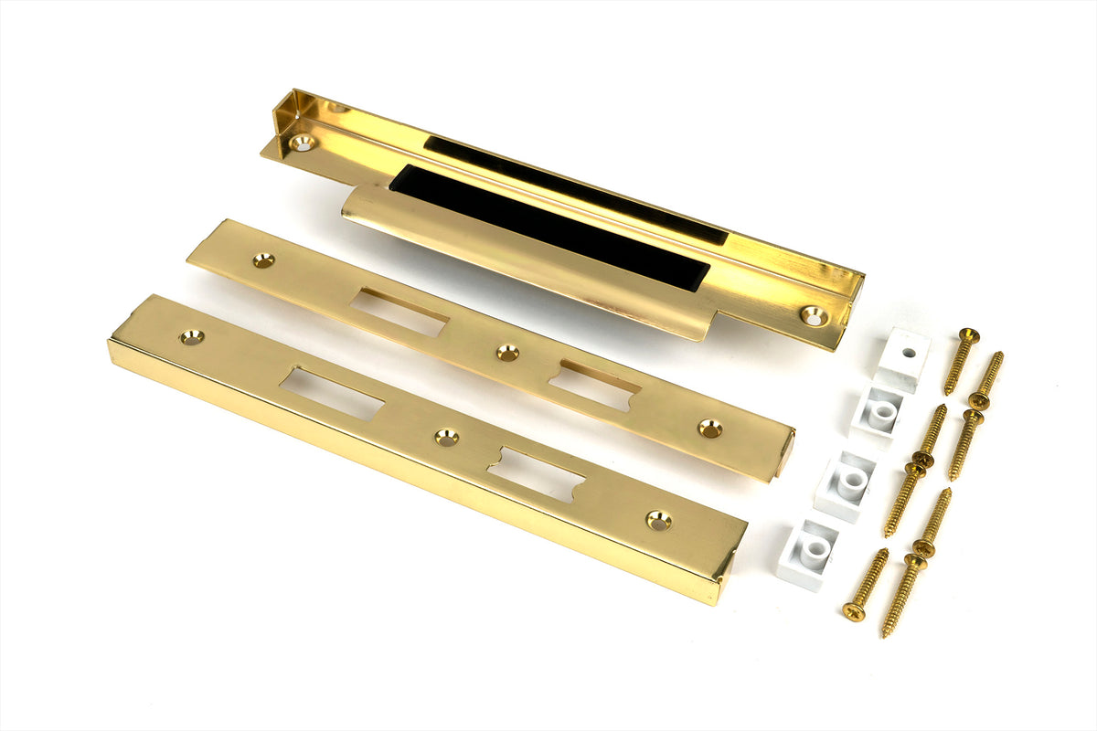 EURO DIN SASH LOCK REBATE KIT 12.7 PBR - 51810 by MARCHES (ANVIL) ARCHITECTURAL HARDWARE