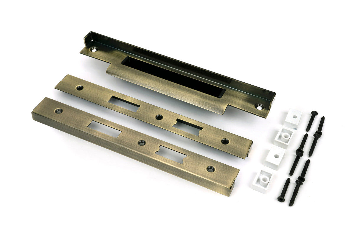 EURO DIN SASH LOCK REBATE KIT 12.7 AGBR - 51811 by MARCHES (ANVIL) ARCHITECTURAL HARDWARE
