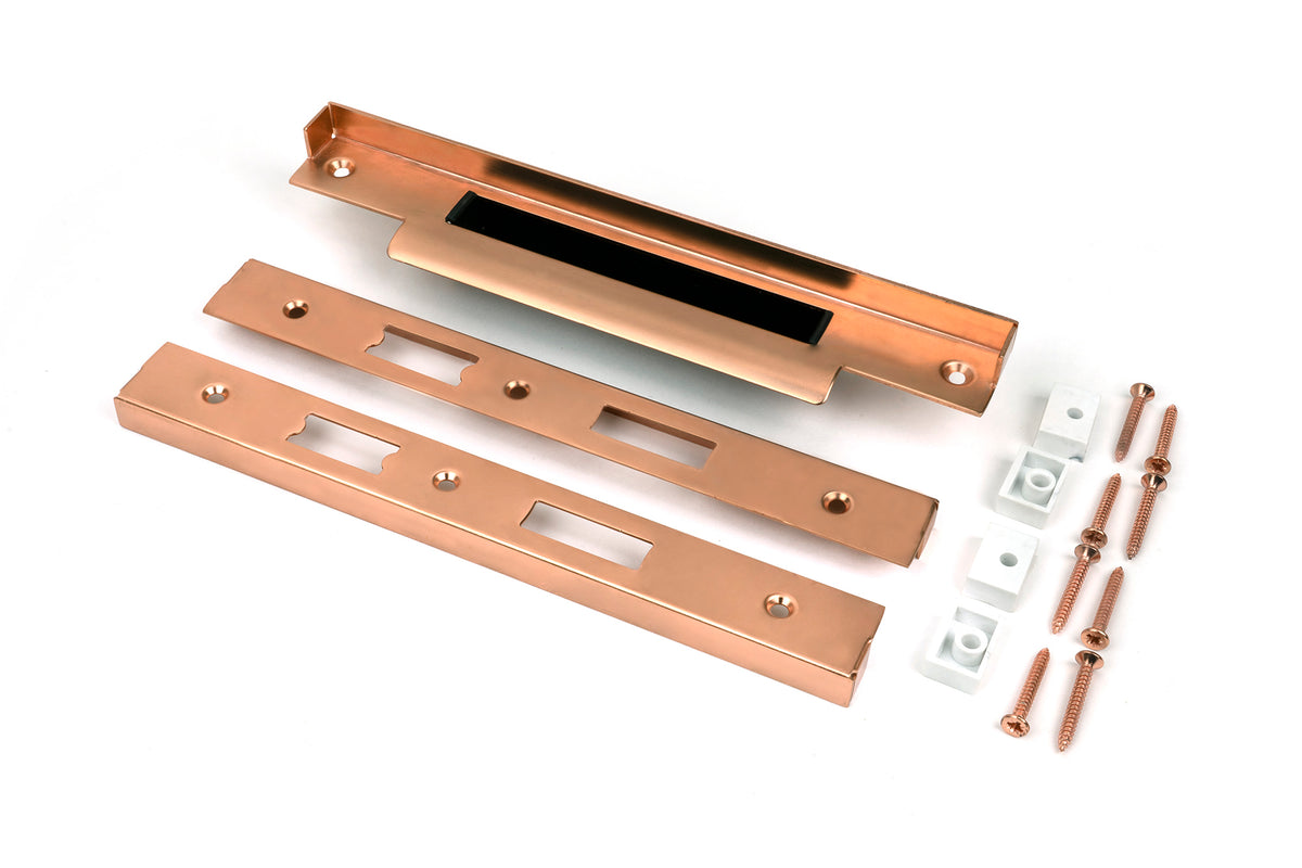 EURO DIN SASH LOCK REBATE KIT 12.7 PBZ - 51817 by MARCHES (ANVIL) ARCHITECTURAL HARDWARE