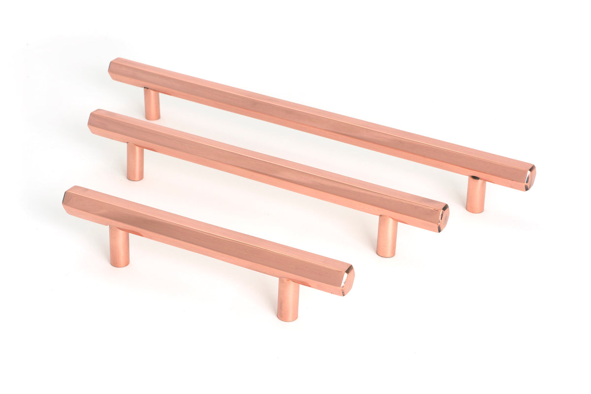 KAHLO PULL HANDLE 160HC 10x220x35 PBZ - 51879 by MARCHES (ANVIL) ARCHITECTURAL HARDWARE