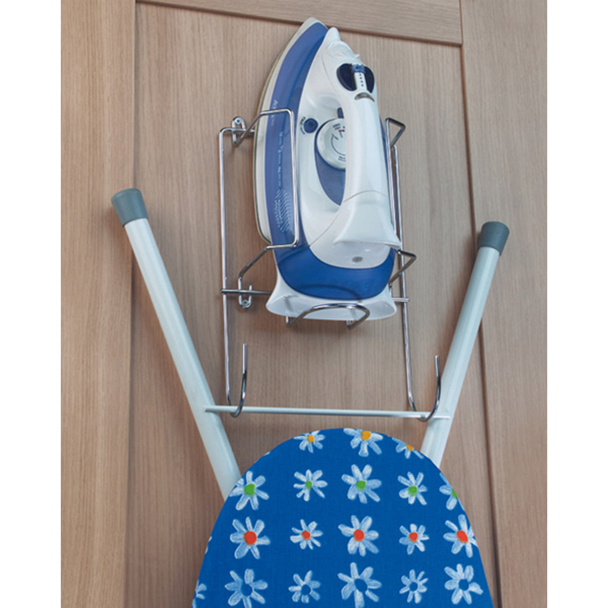 IRON HOLDER SET 175x300x89 ST/CP