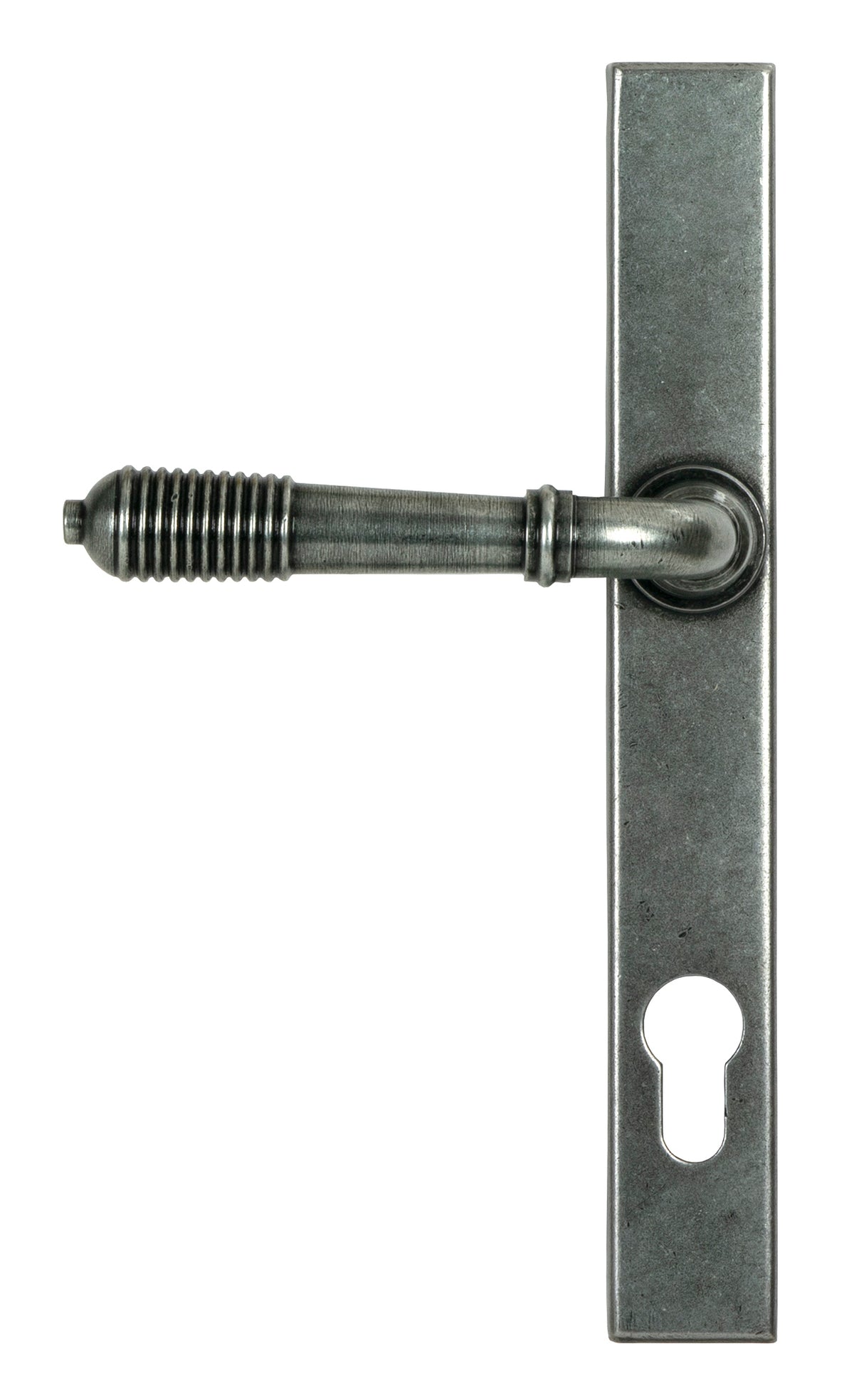 REEDED SLIMLINE ESPAGNOLETTE LOCK 123x244x70 PEW - 52081 by MARCHES (ANVIL) ARCHITECTURAL HARDWARE