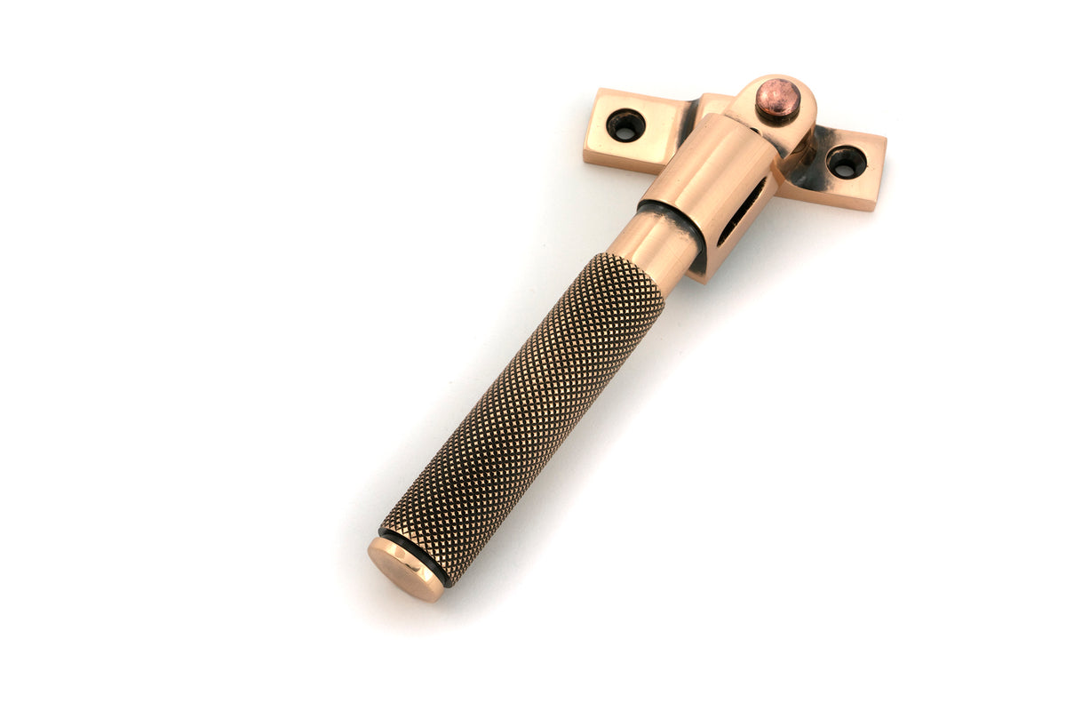 BROMPTON LOCKING NIGHT-VENT FASTENER 149x17x37 PBZ - 52131 by MARCHES (ANVIL) ARCHITECTURAL HARDWARE