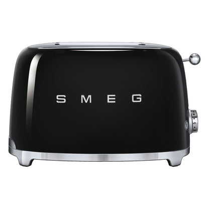 SMEG TSF01 2SLICE WIDE TOASTER BLACK