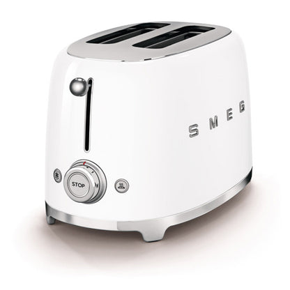 SMEG TSF01 2SLICE WIDE TOASTER WHITE
