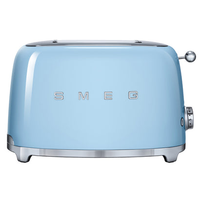 SMEG TSF01 2SLICE WIDE TOASTER PASTEL BLUE