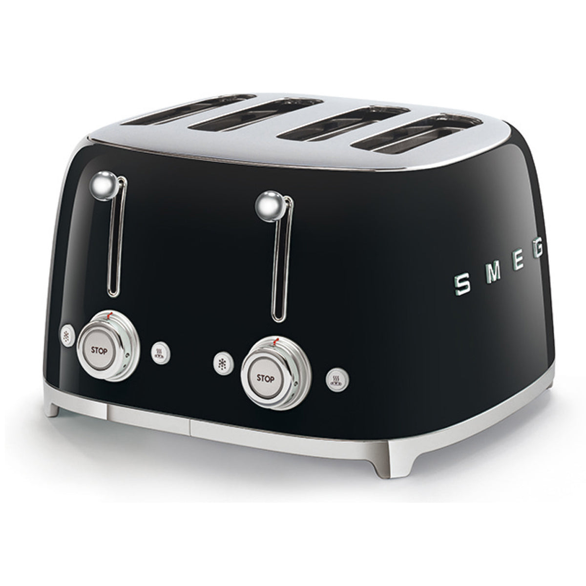 SMEG TSF03 4SLICE WIDE TOASTER BLACK