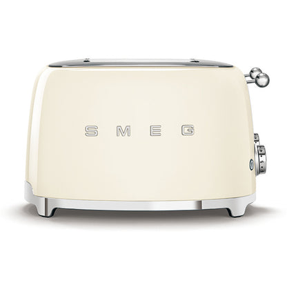 SMEG TSF03 4SLICE WIDE TOASTER CREAM