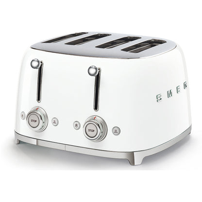 SMEG TSF03 4SLICE WIDE TOASTER WHITE