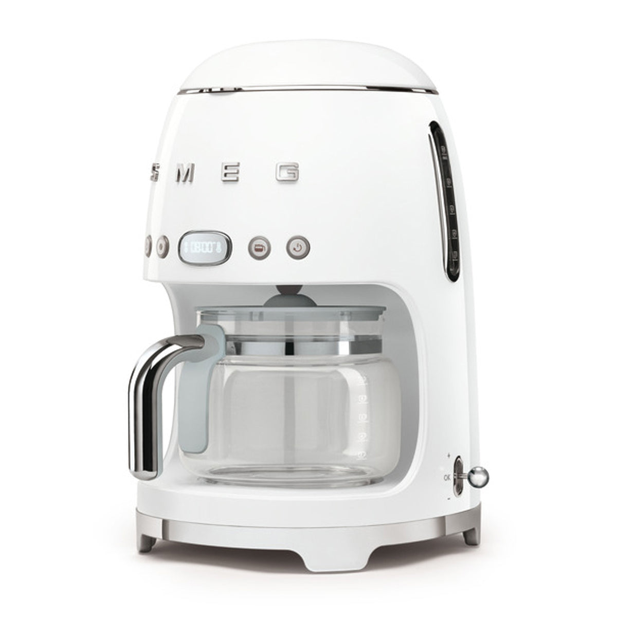 SMEG DCF02 DRIP FILTER COFFEE MACHINE WHITE
